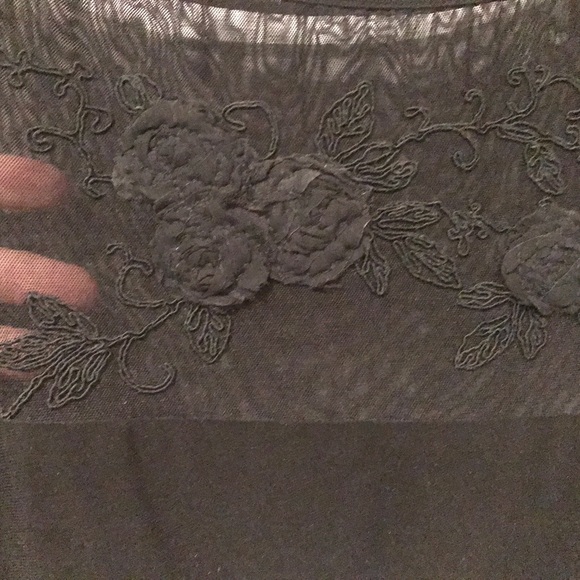 Shelli Segal Black dress size 12 - Picture 7 of 7